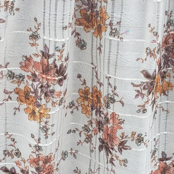 Vintage 1970s Floral Peasant Shirt - Picture 5 of 8